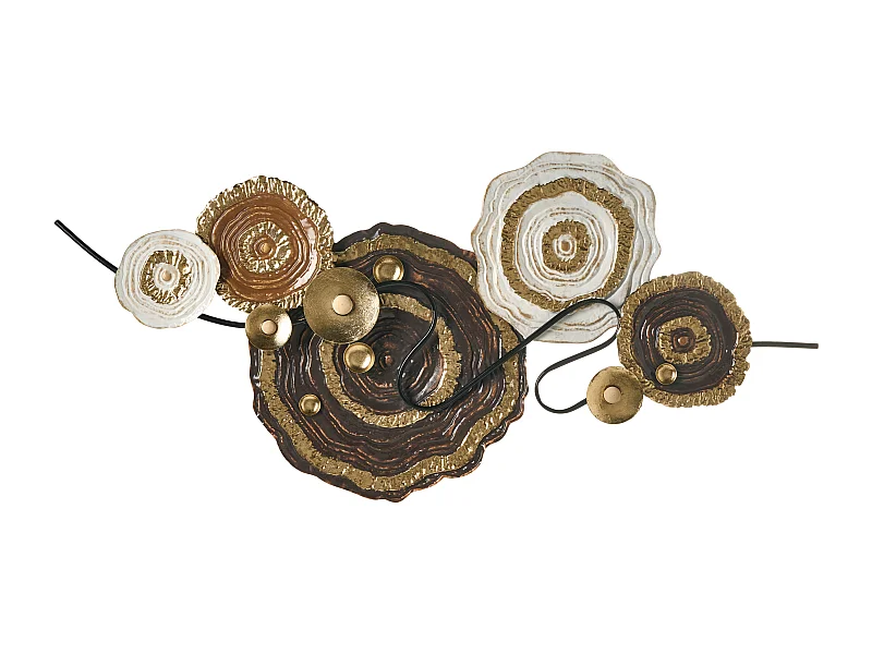 Décoration murale IRIDIUM Métal 55 cm Multicolore