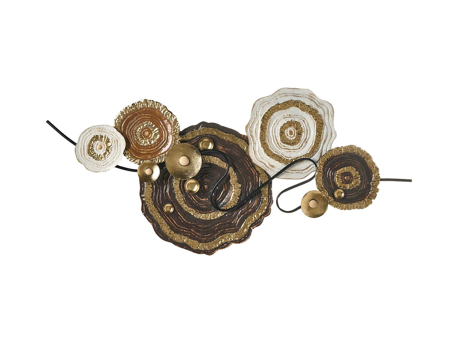 Décoration murale IRIDIUM Métal 55 cm Multicolore