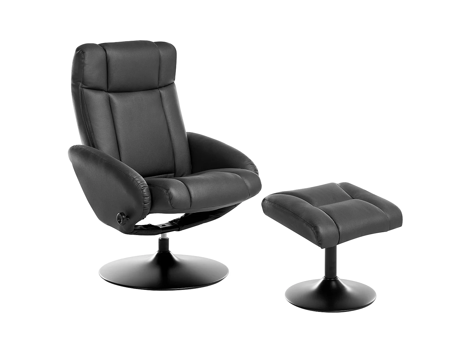 Fauteuil inclinable APATE Cuir PU Noir