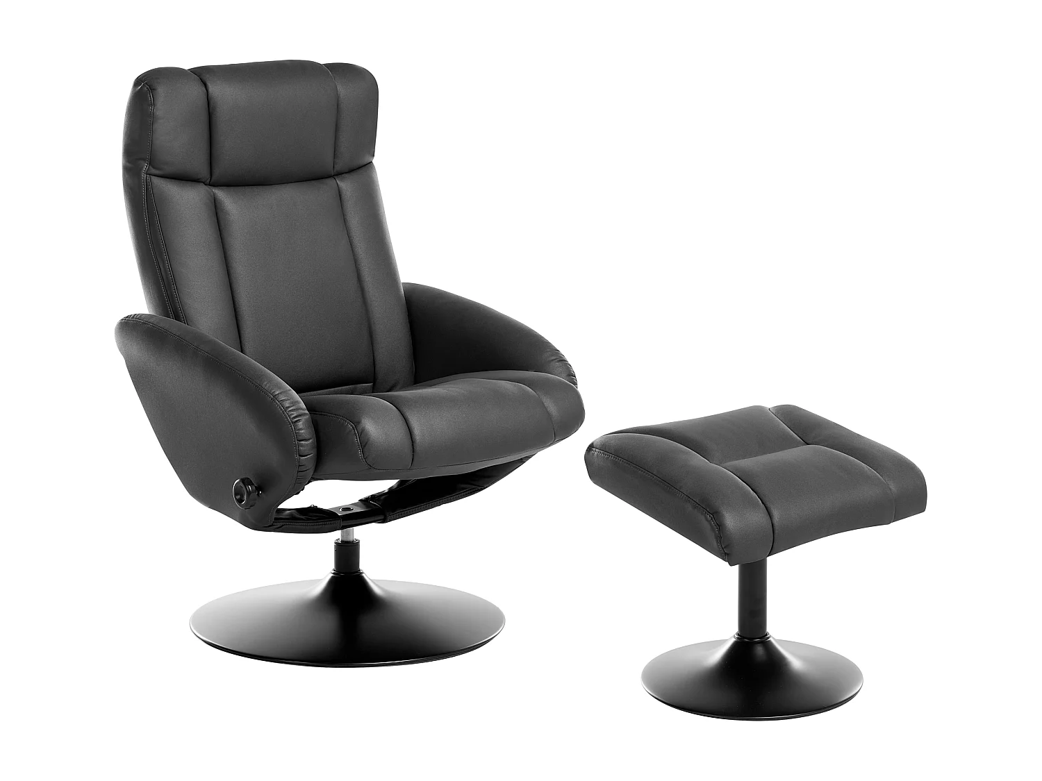 Fauteuil inclinable APATE Cuir PU Noir