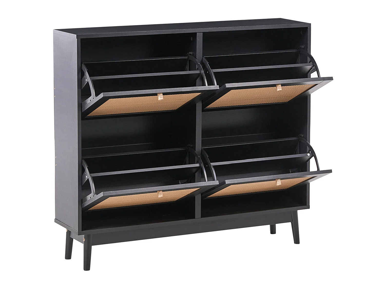 Shoe Storage Cabinet ARMIDALE Black