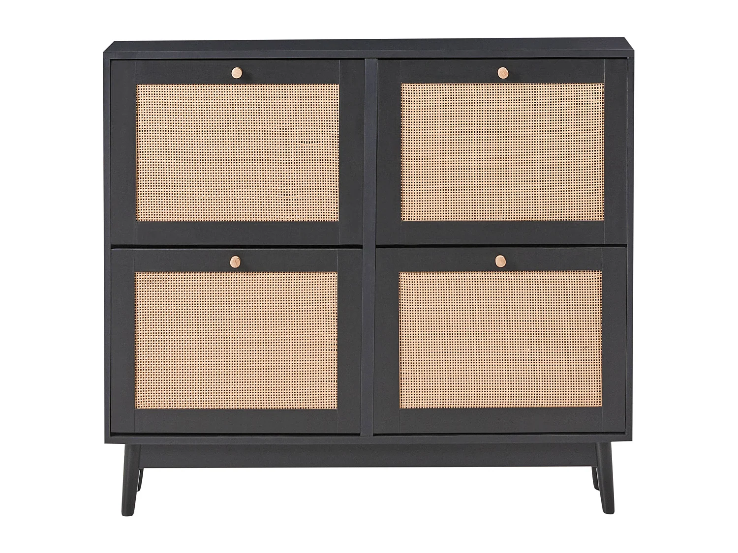 Shoe Storage Cabinet ARMIDALE Black