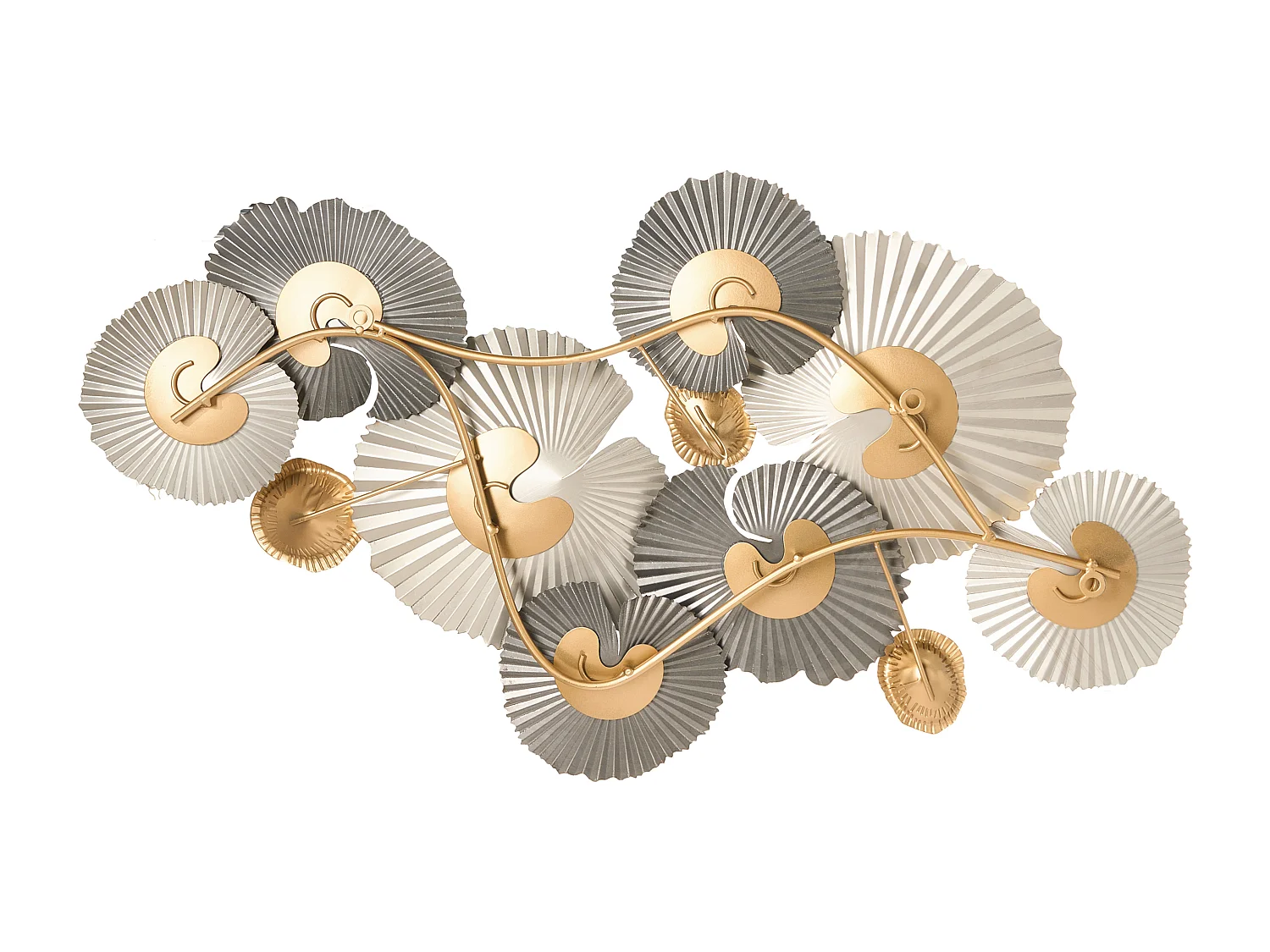 Décoration murale FRANCIUM Métal 50 cm Multicolore