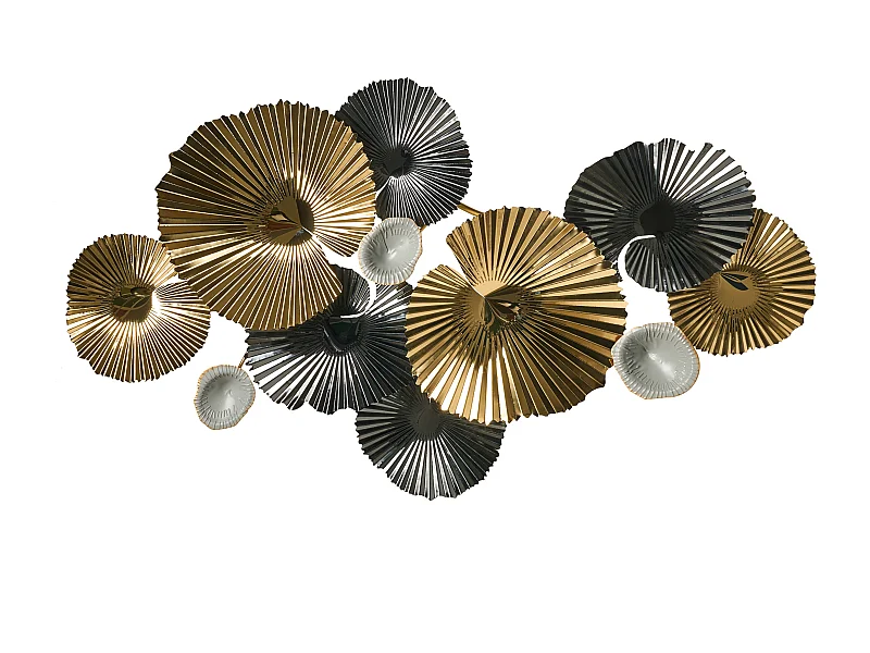 Décoration murale FRANCIUM Métal 50 cm Multicolore