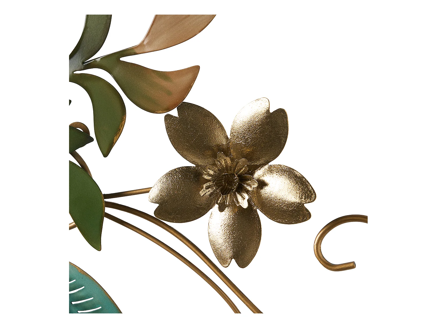 Décoration murale Fleur TECHNETIUM 50 cm Multicolore