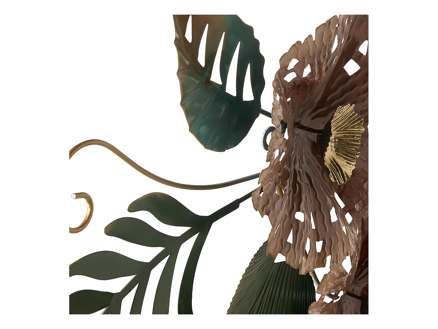 Décoration murale Fleur TECHNETIUM 50 cm Multicolore