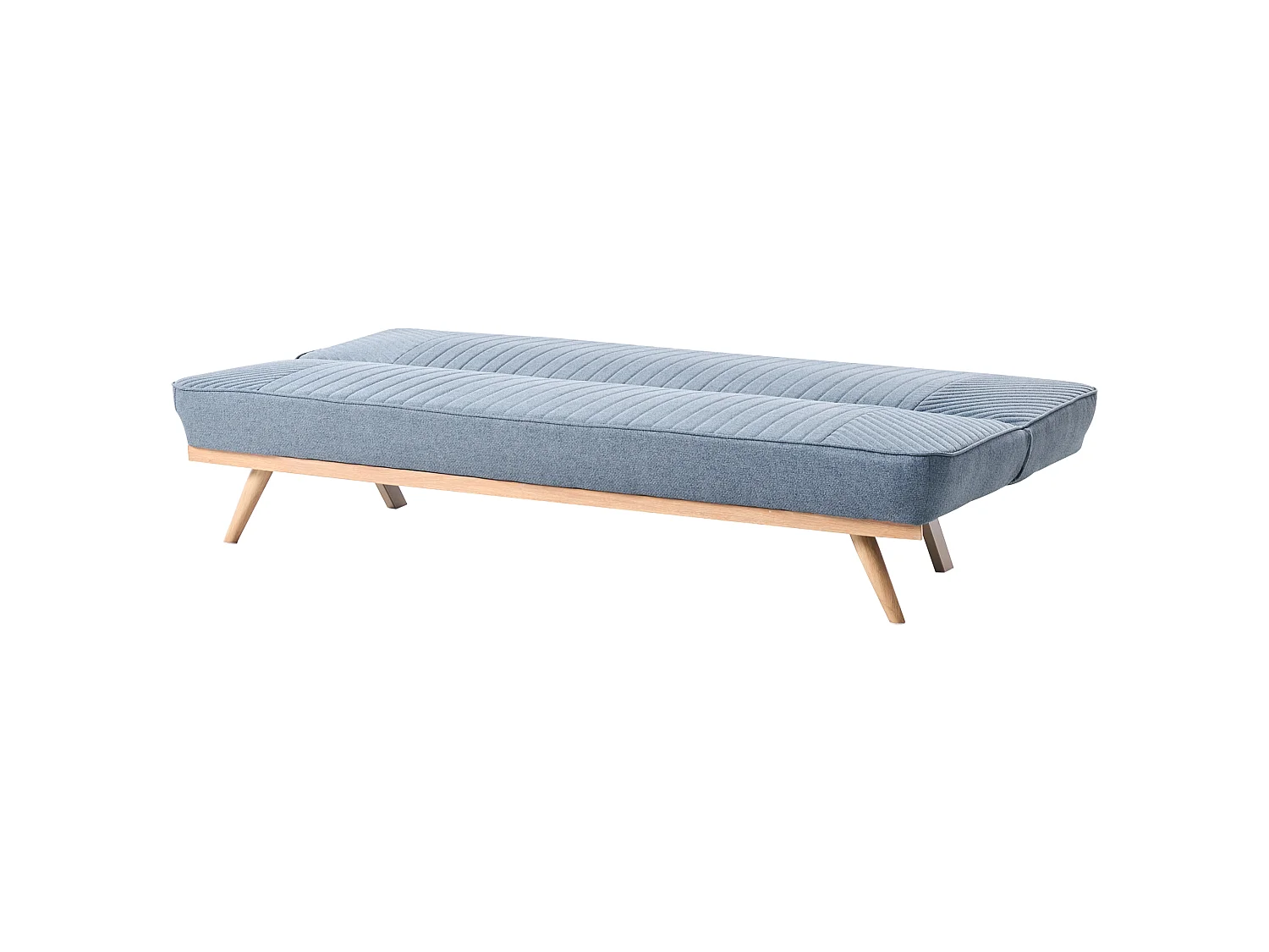 Sofa Bed 2 Seater KALFAFEL Fabric Blue