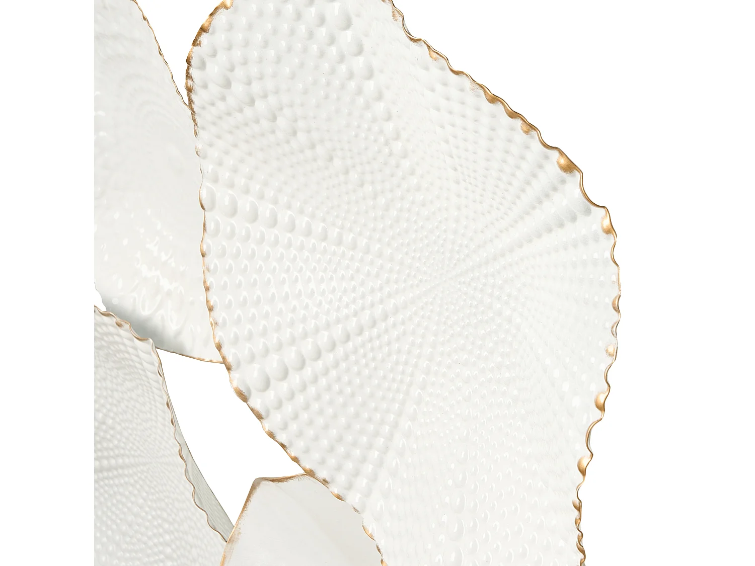 Décoration murale NEODYNIUM Métal 47 cm Blanc