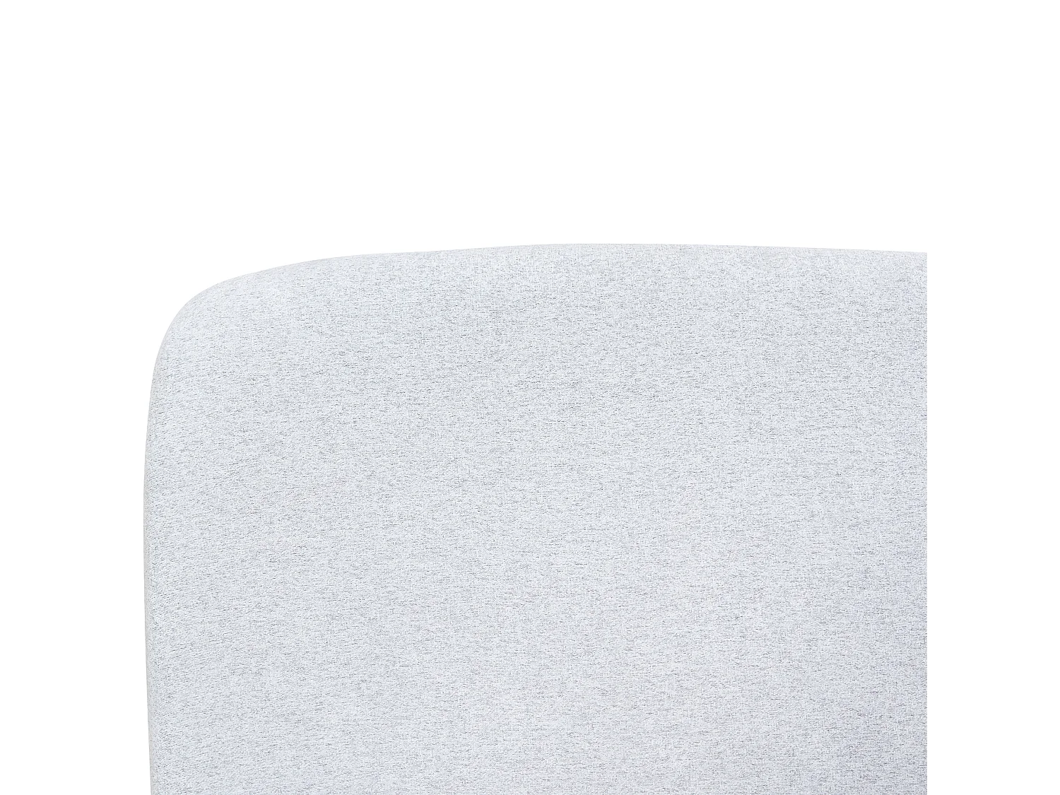 Lit ottoman Tissu BLAGNAC 140 x 200 cm Gris clair