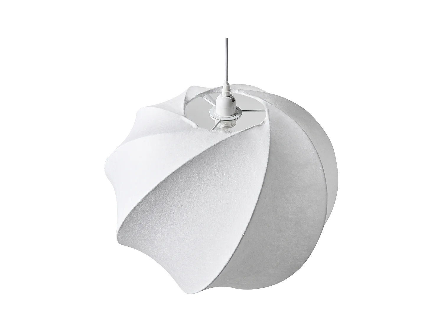 Lampe suspension MAQUINE Viscose Blanc