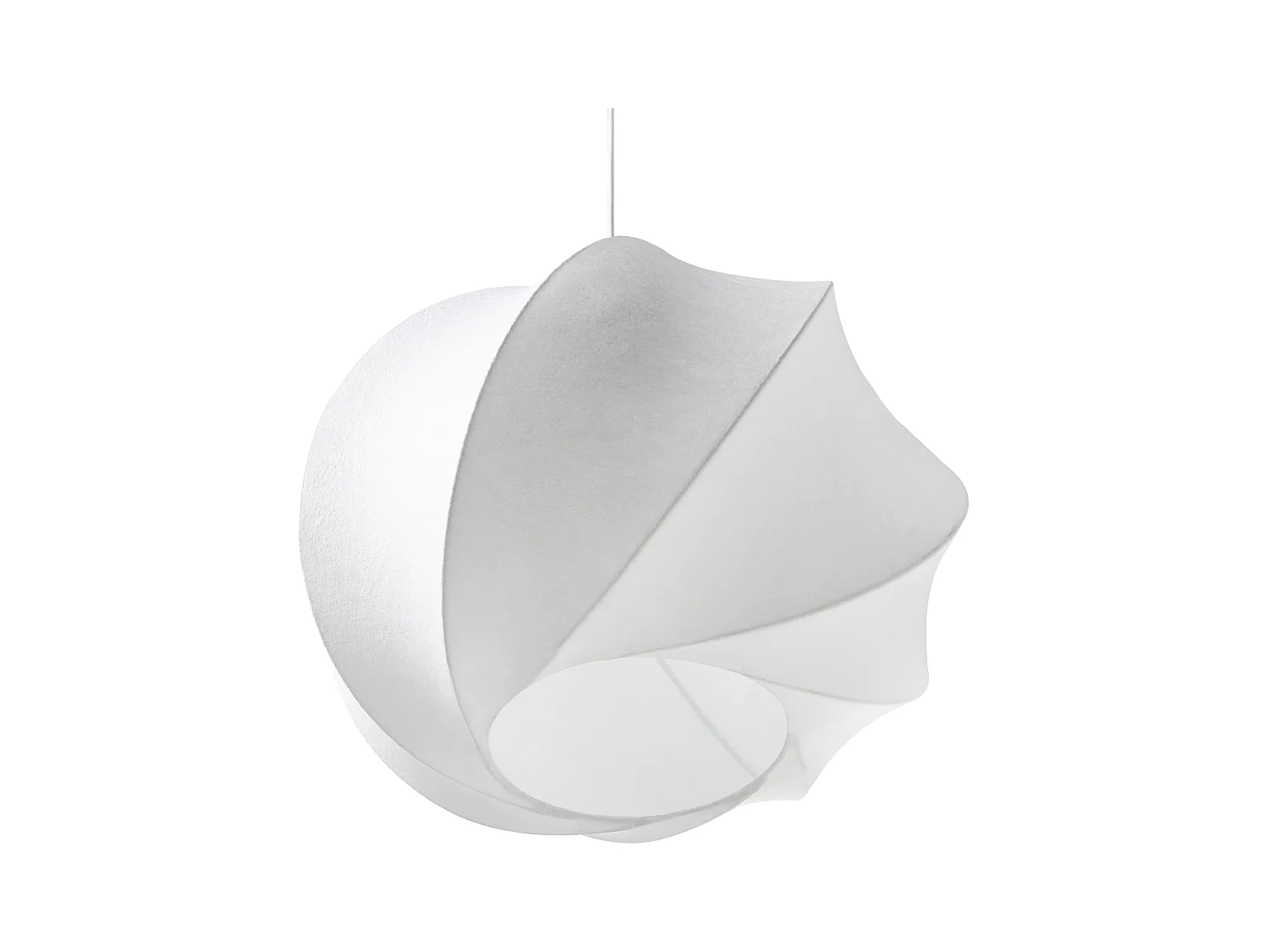 Lampe suspension MAQUINE Viscose Blanc