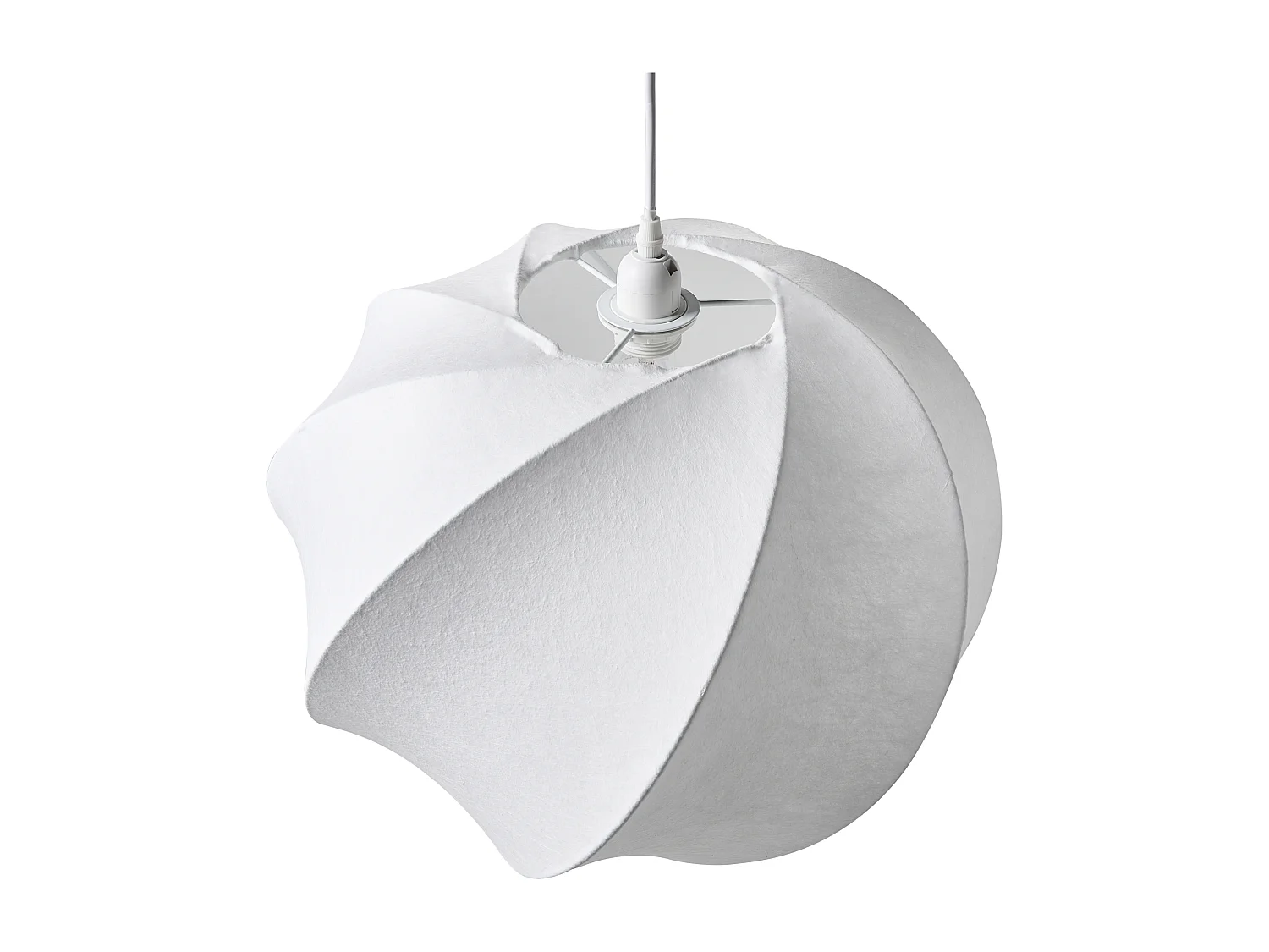 Lampe suspension MAQUINE Viscose Blanc