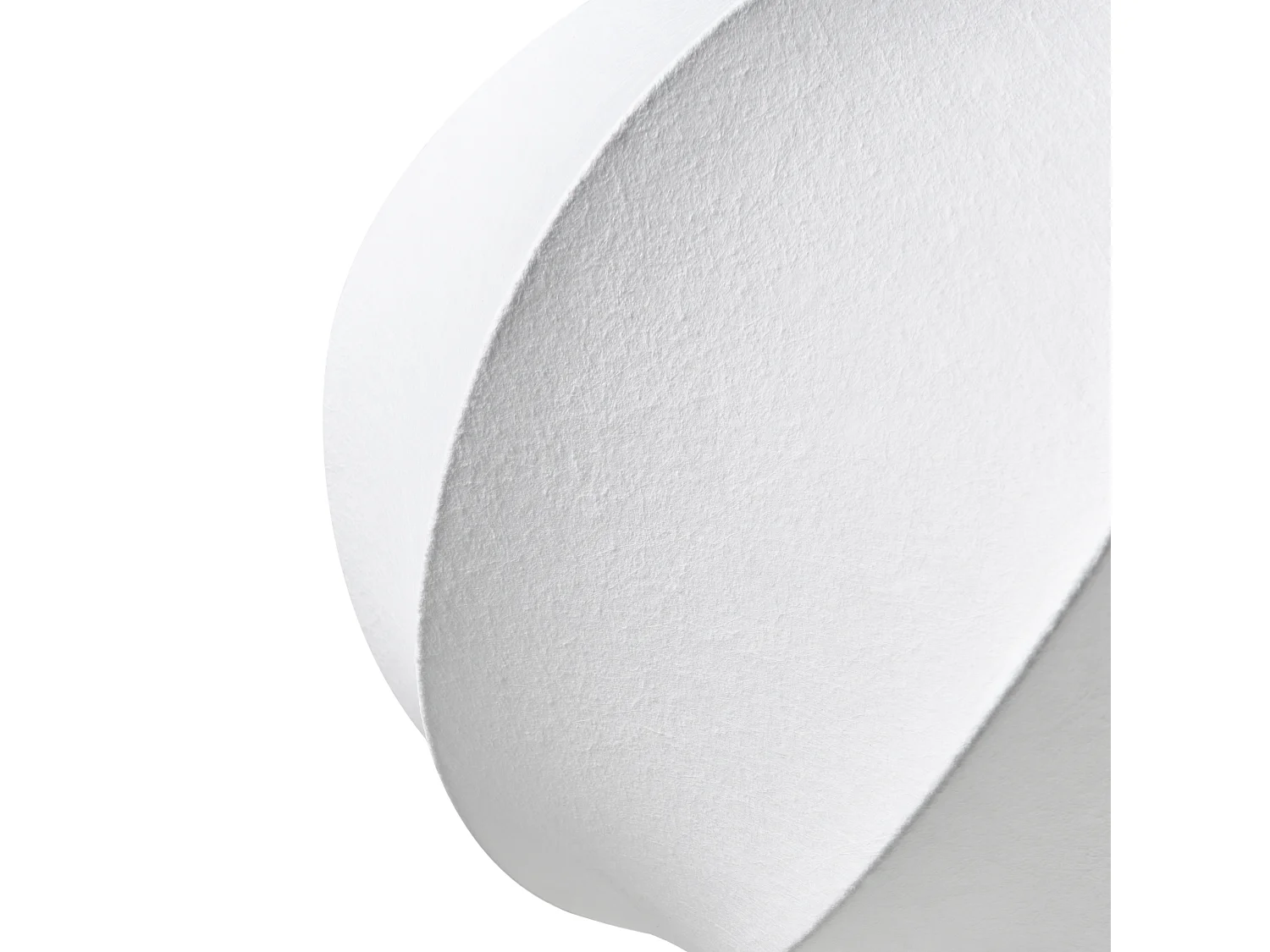 Pendant Lamp MAQUINE Faux Silk White