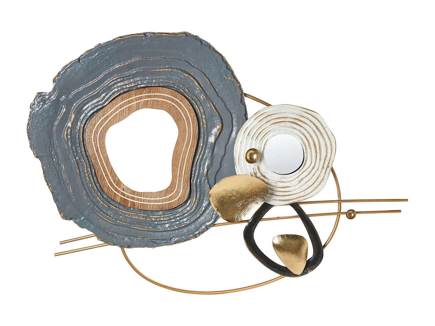 Décoration murale NEPTUNIUM Métal 62 cm Multicolore