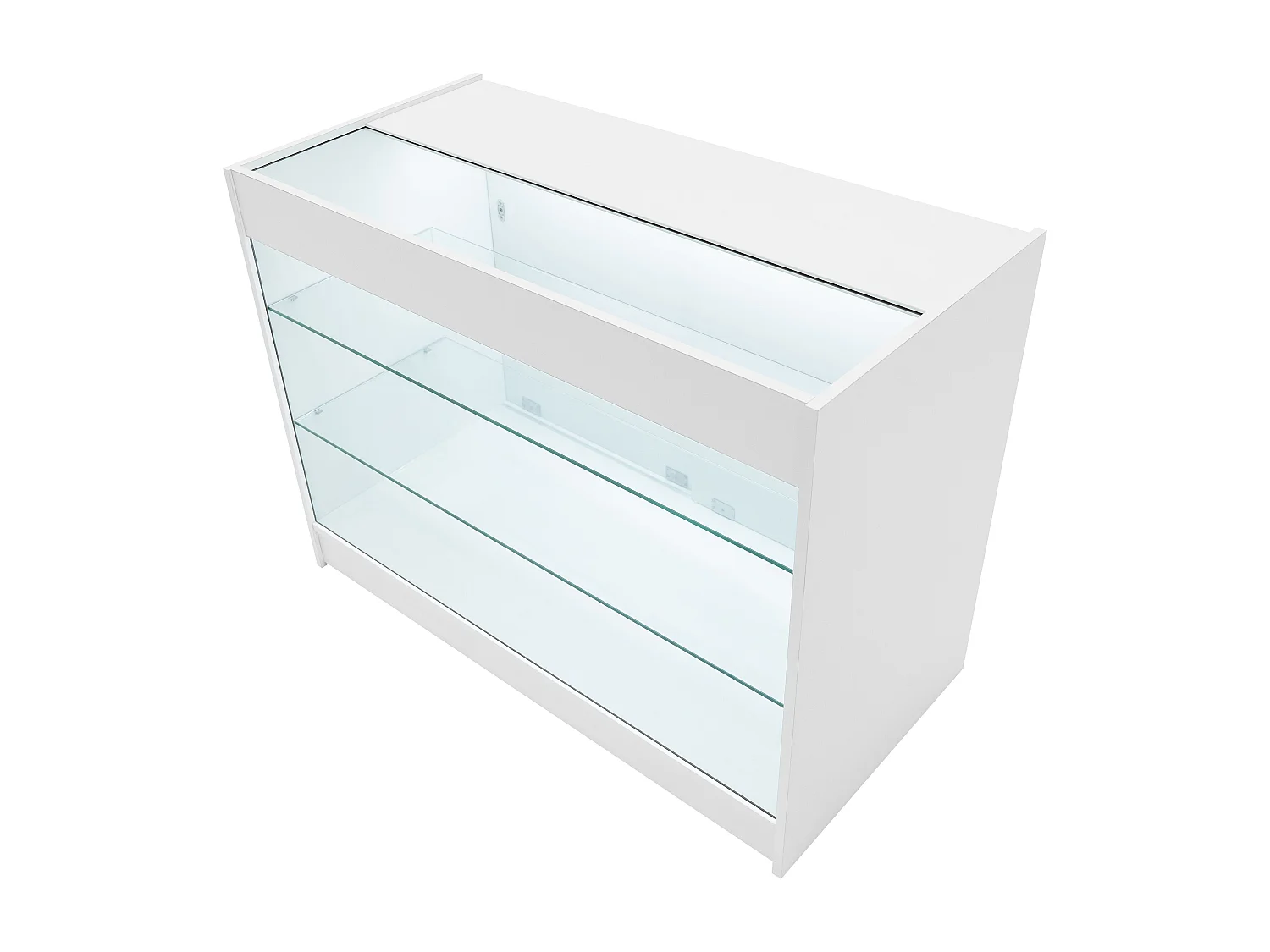 Comptoirs de Vente à LED Ensemble Triton - Blanc CM60, K1200, B1200