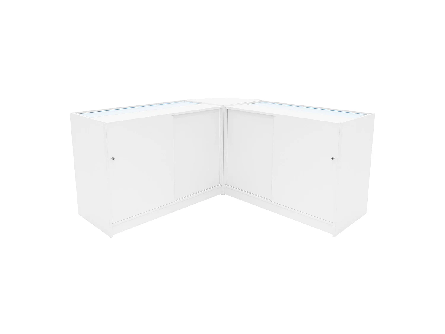 Set Banconi Negozio Triton LED K1200 B1200 & CM60 - Bianco