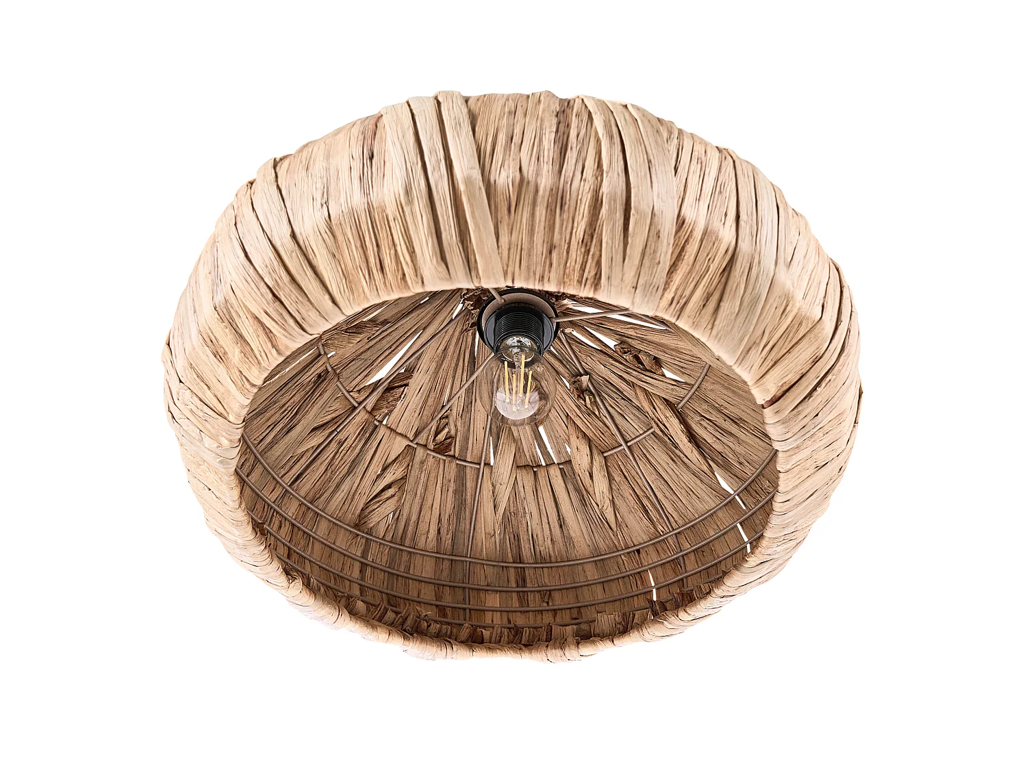 Lampe suspension PASOS Fibre de jacinthe d'eau Naturel