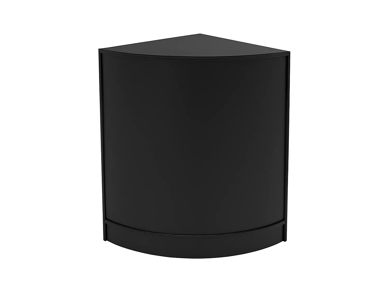 Conjunto de BalcÃµes Comerciais com Luz LED  "TRITON" CM60 + K1500 + B1500 â€“ cor Preto