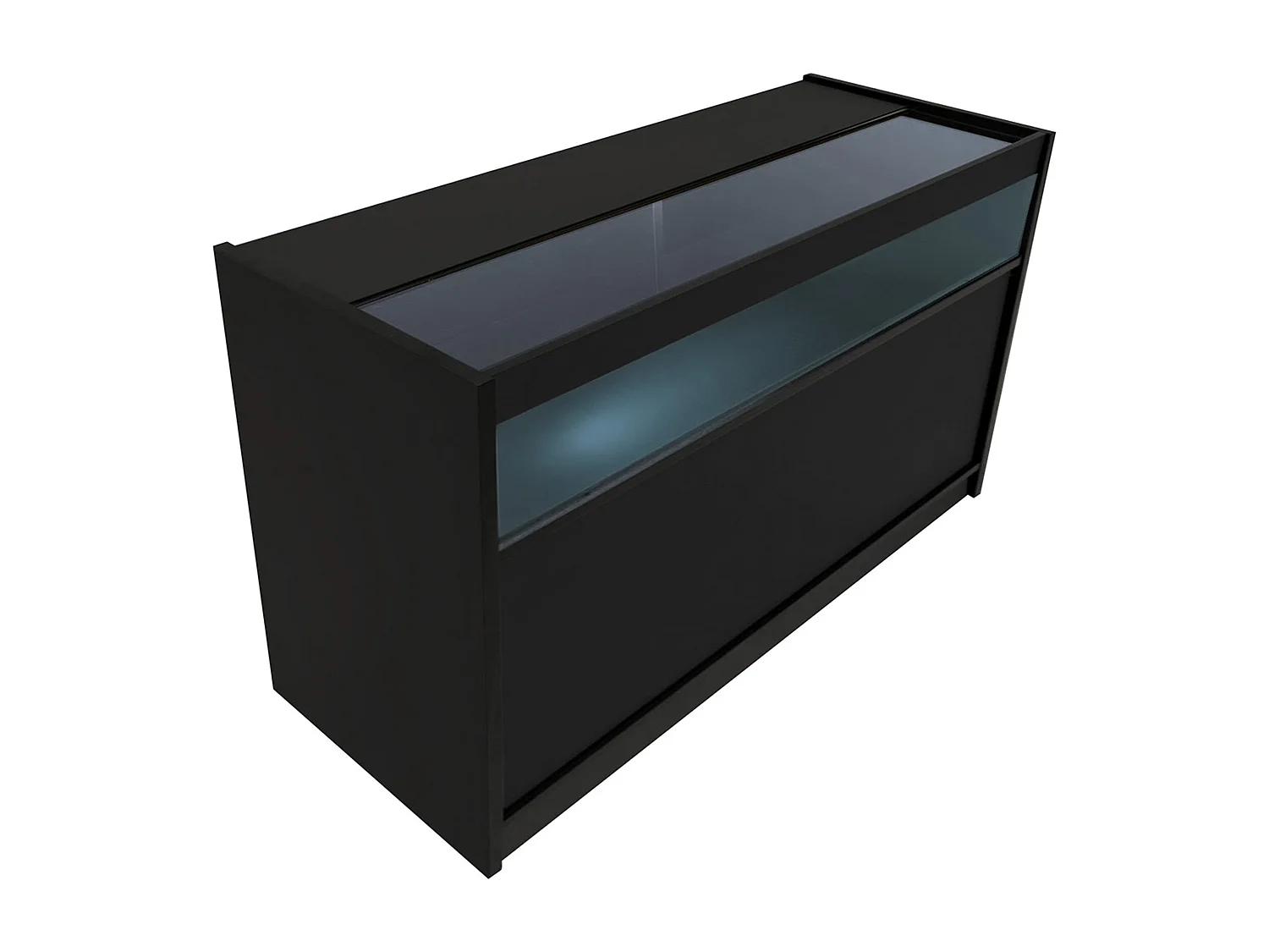 Comptoirs de Vente à LED Ensemble Triton - Noir CM60, K1500, B1500
