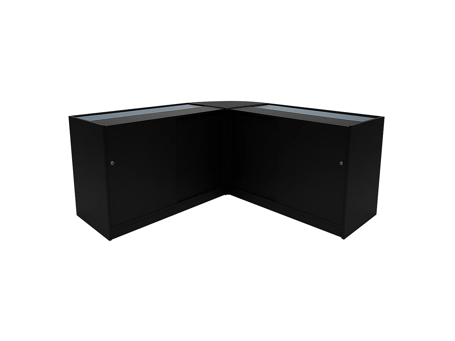 Set Banconi Negozio Triton LED K1500 B1500 & CM60 - Nero