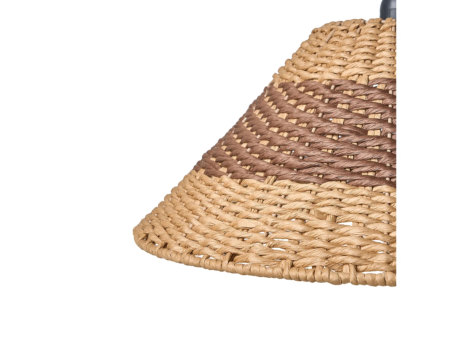 Lampe suspension BANCAL Corde en papier Naturel