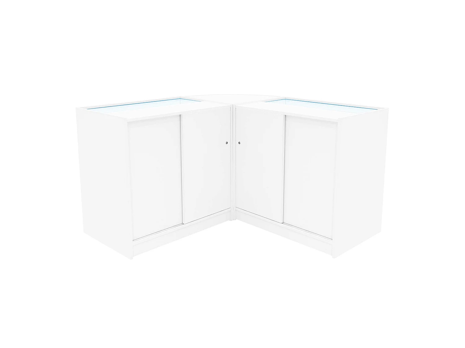 Set Banconi Negozio Triton LED K900 B900 & CM60 - Bianco