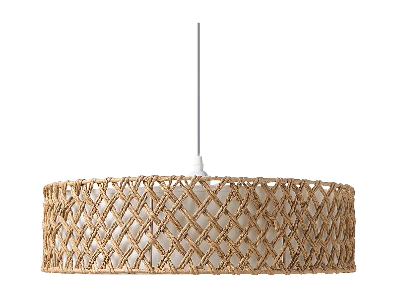 Lampe suspension BLONDIN Corde en papier Naturel