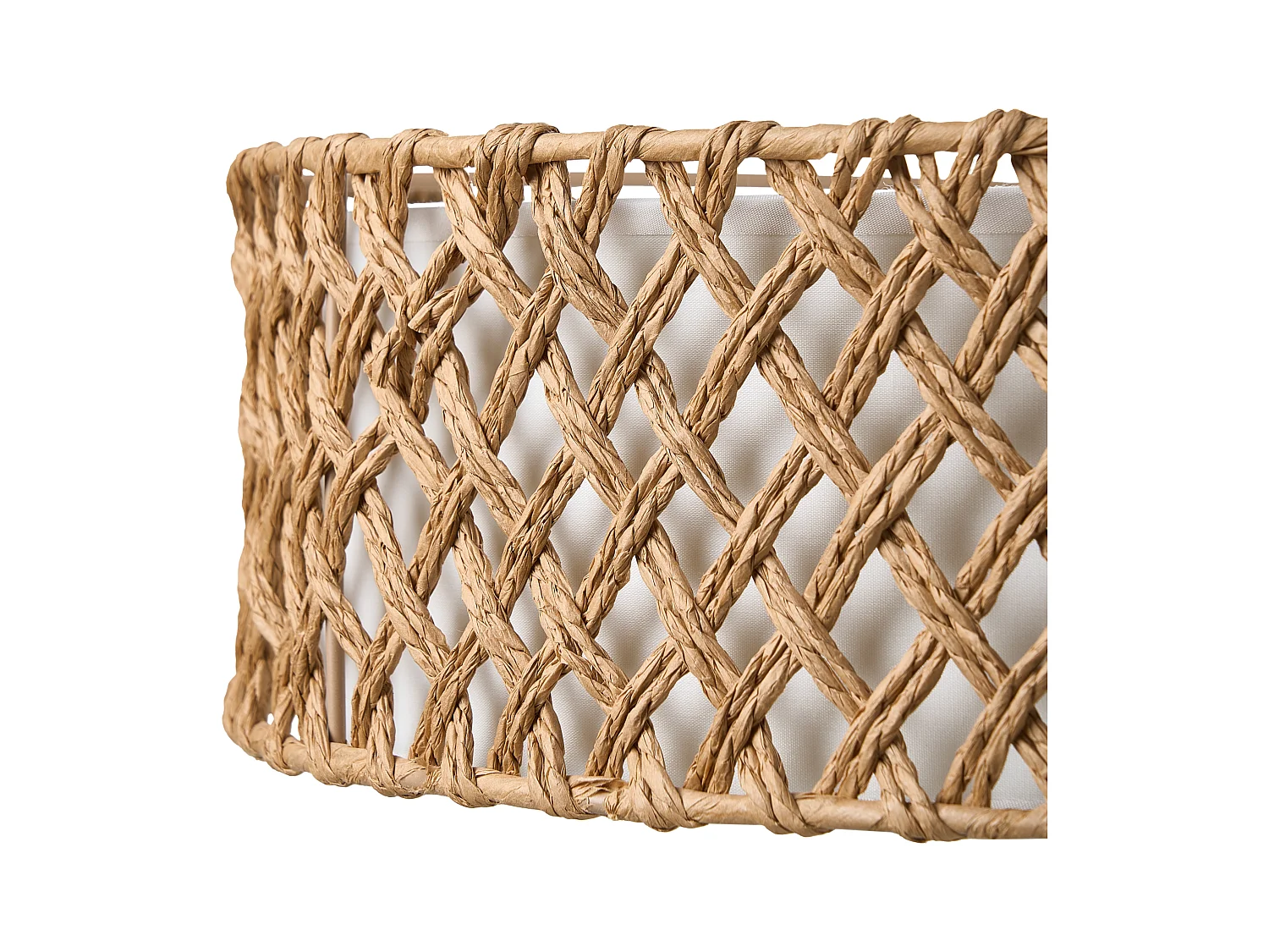 Lampe suspension BLONDIN Corde en papier Naturel