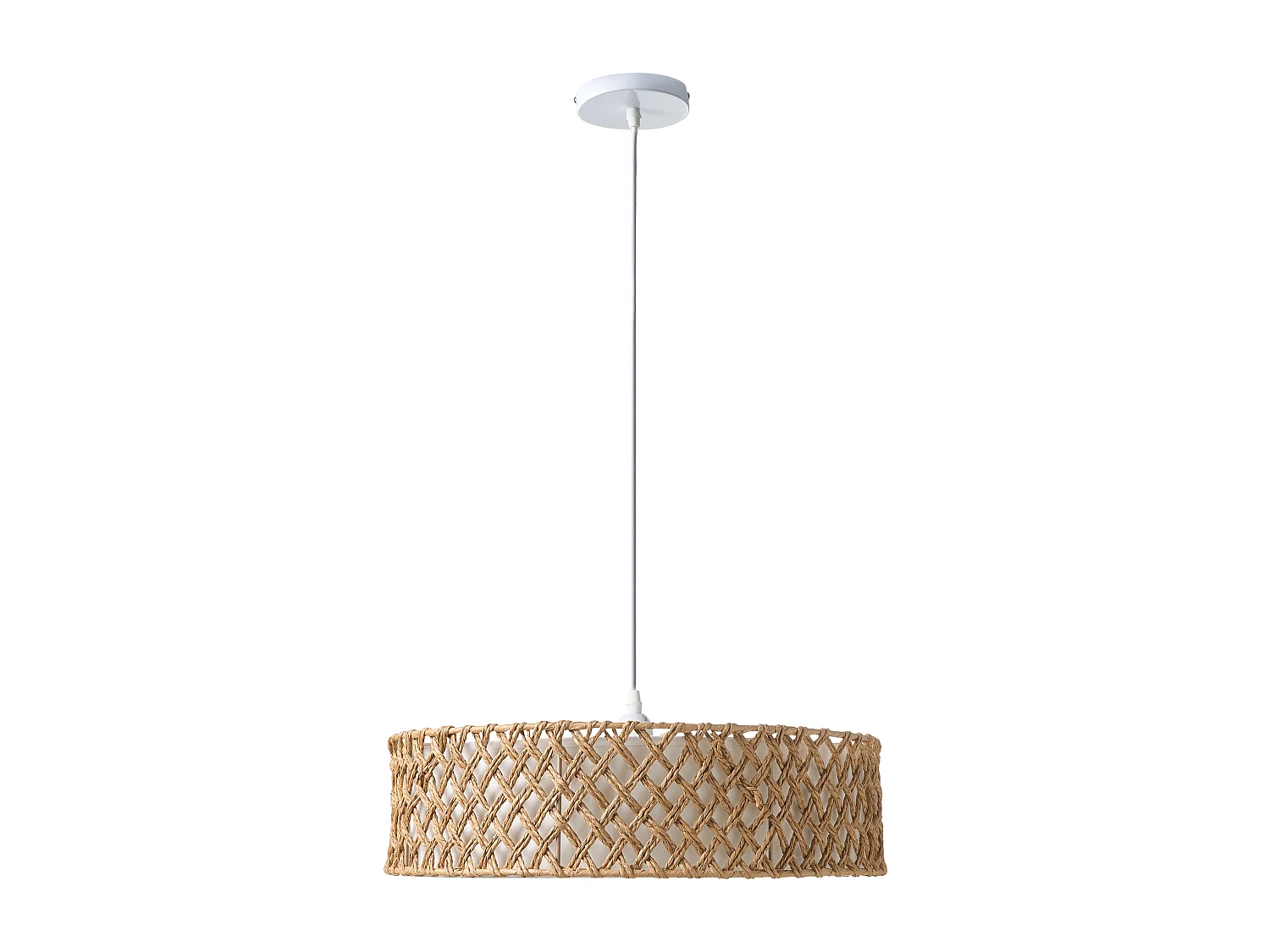 Lampe suspension BLONDIN Corde en papier Naturel