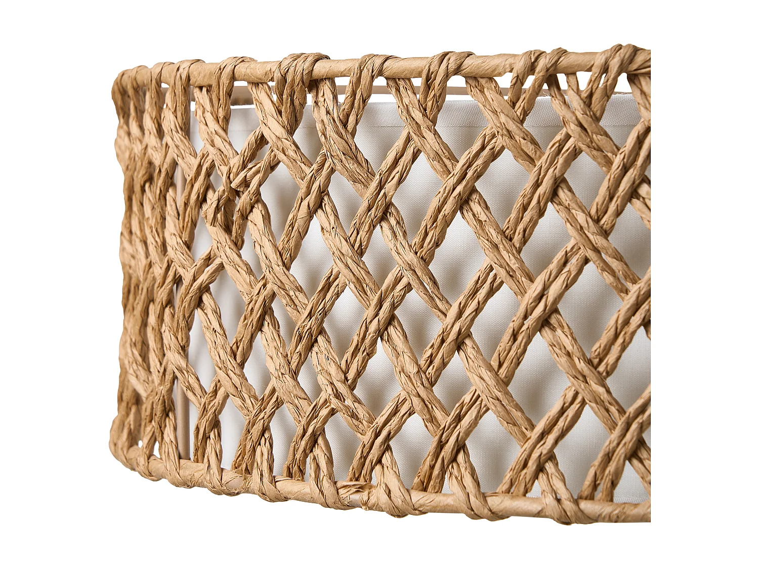 Lampe suspension BLONDIN Corde en papier Naturel