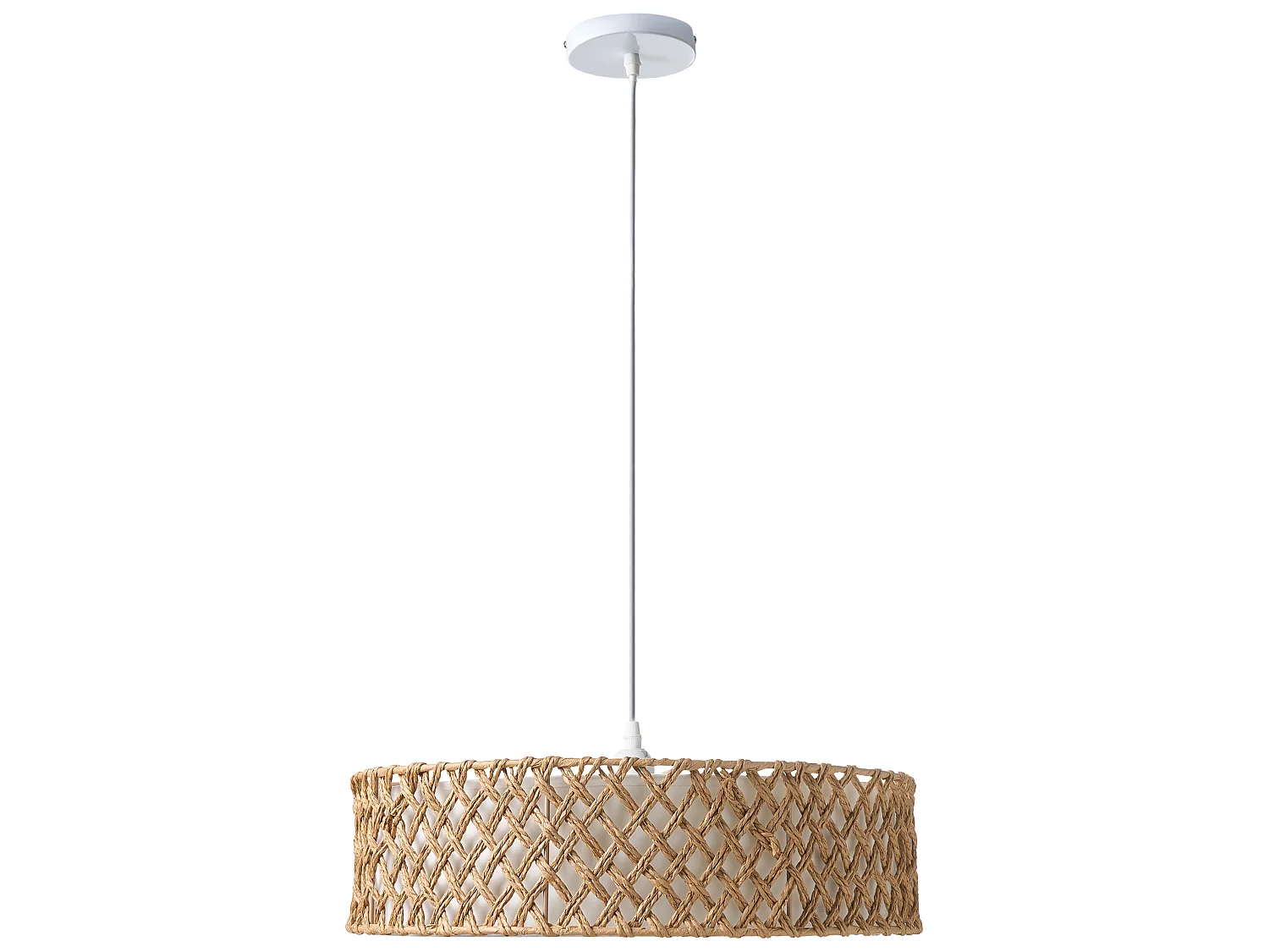 Lampe suspension BLONDIN Corde en papier Naturel