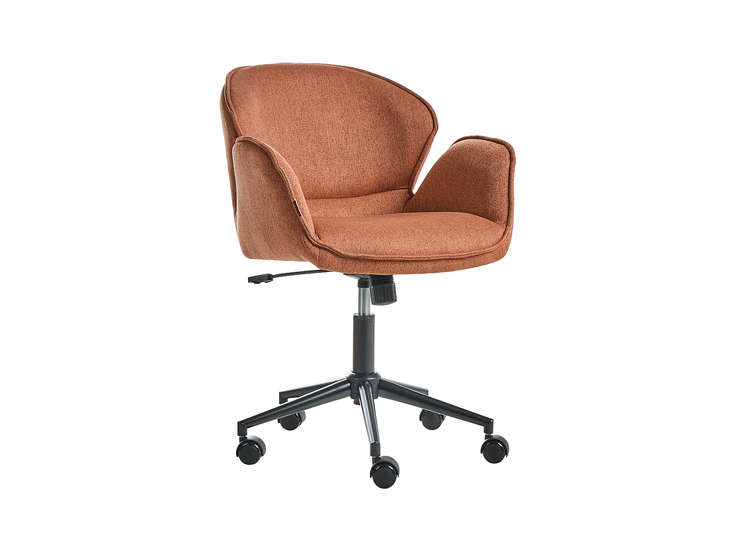 Chaise de bureau BELMAR Tissu Orange