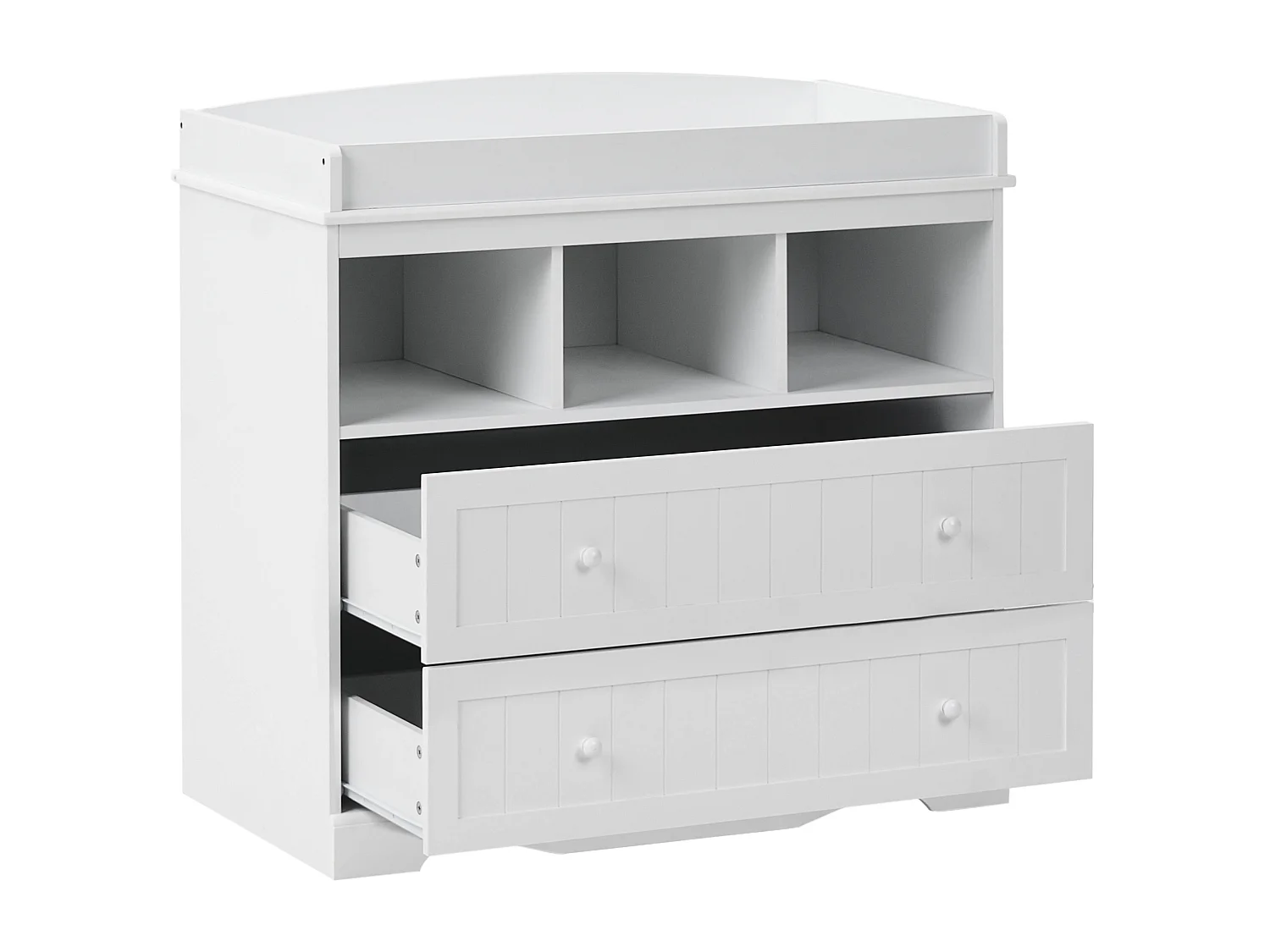 Changing Table Dresser VIRDEN White
