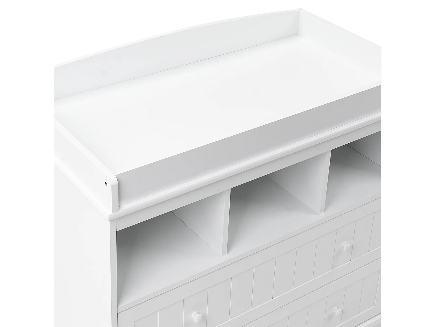 Changing Table Dresser VIRDEN White