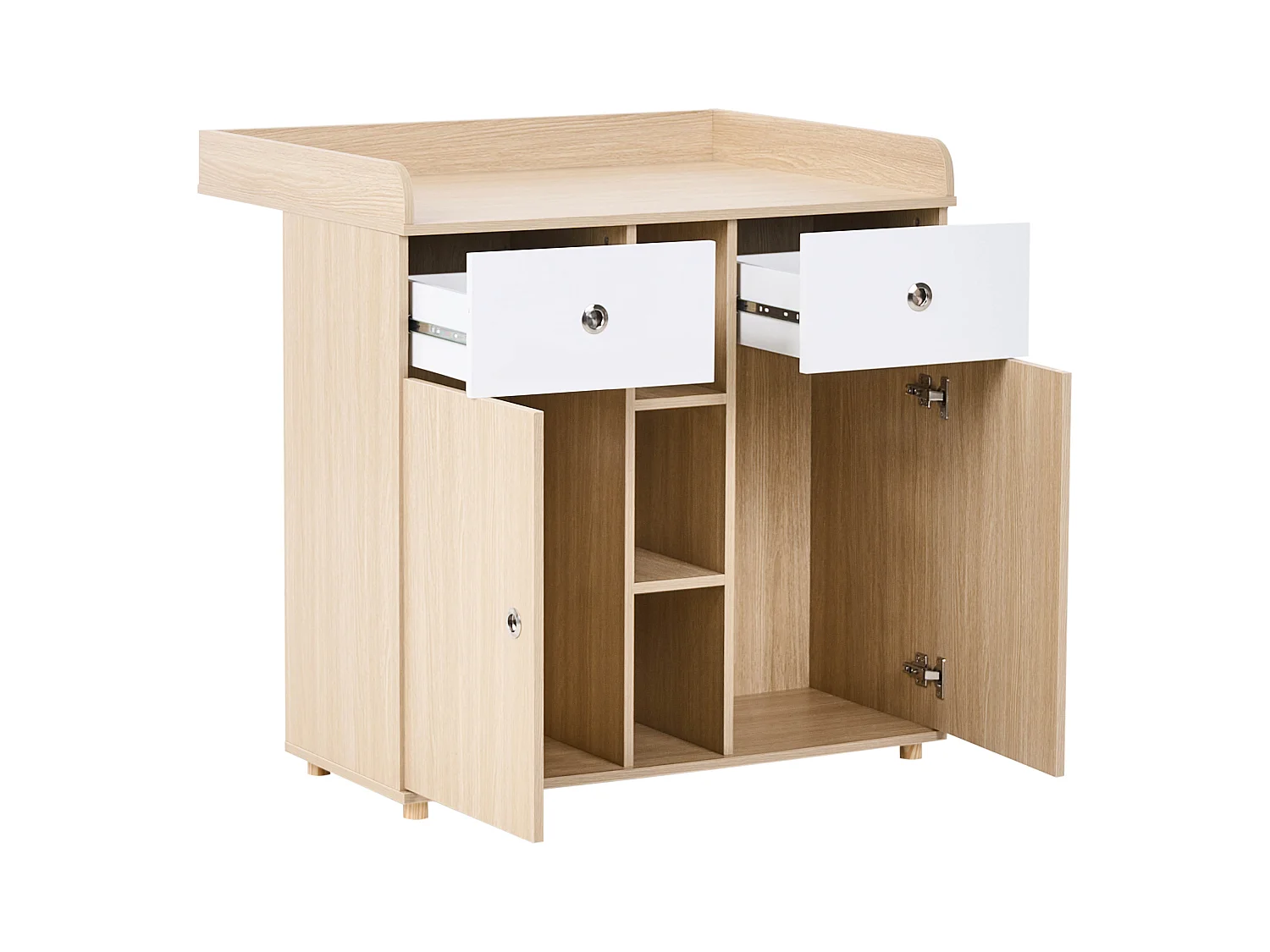 Table à langer DELISLE Marron clair