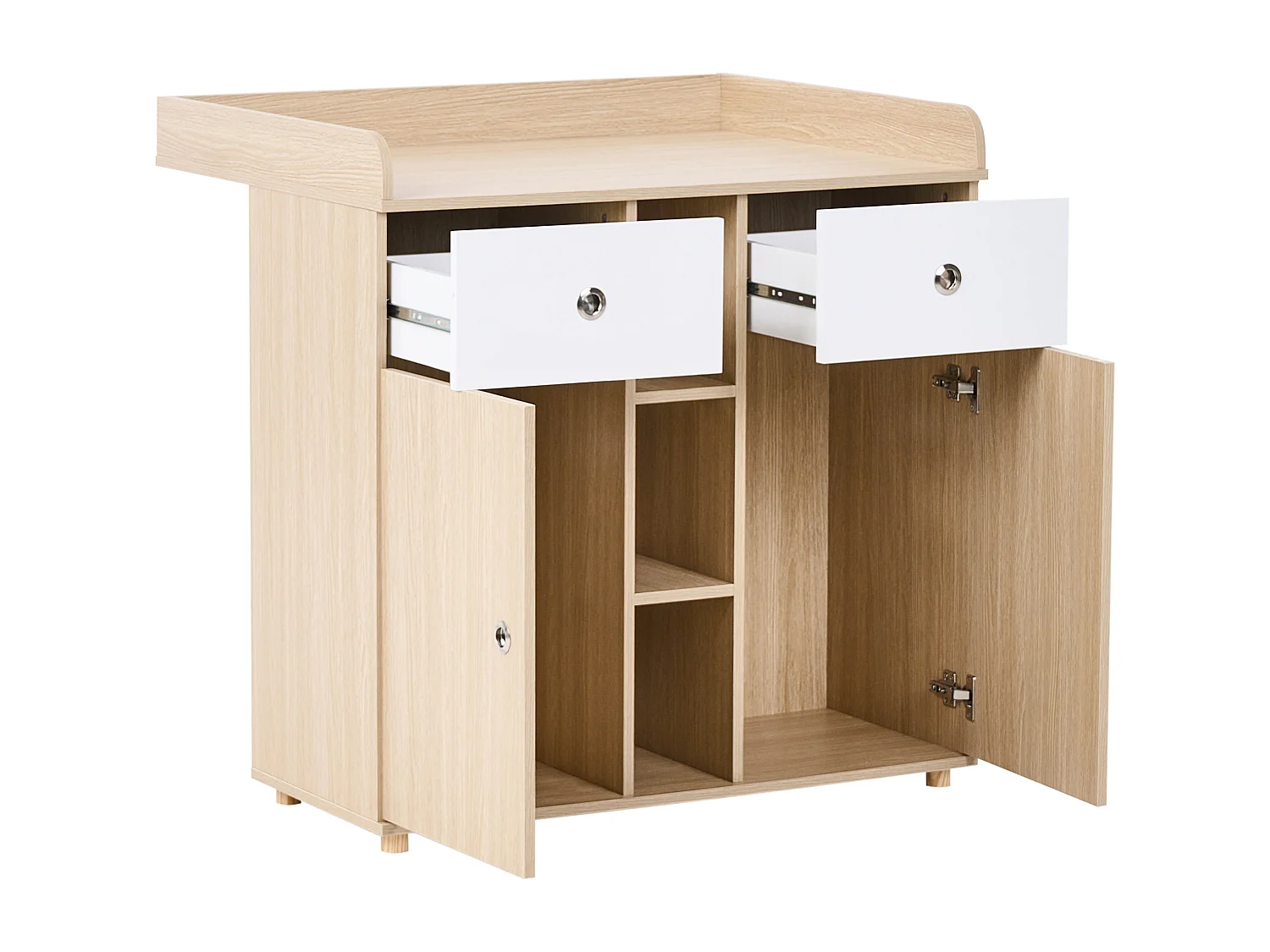 Table à langer DELISLE Marron clair