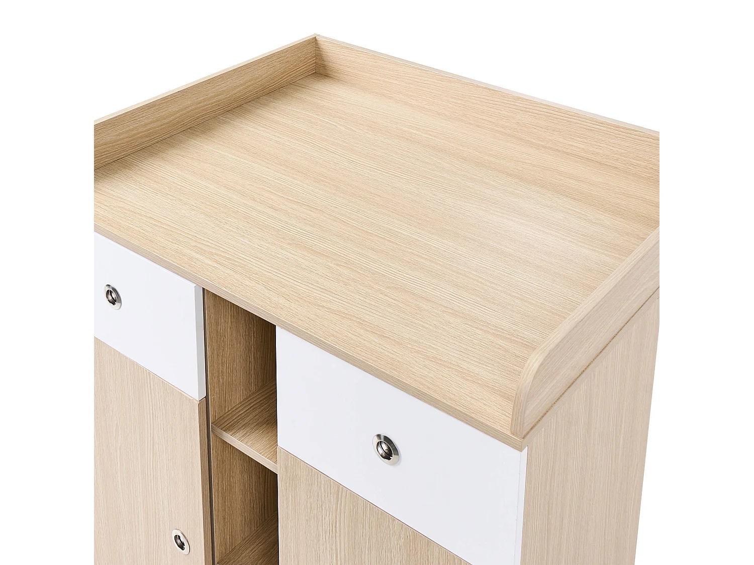 Changing Table Dresser DELISLE Light Brown