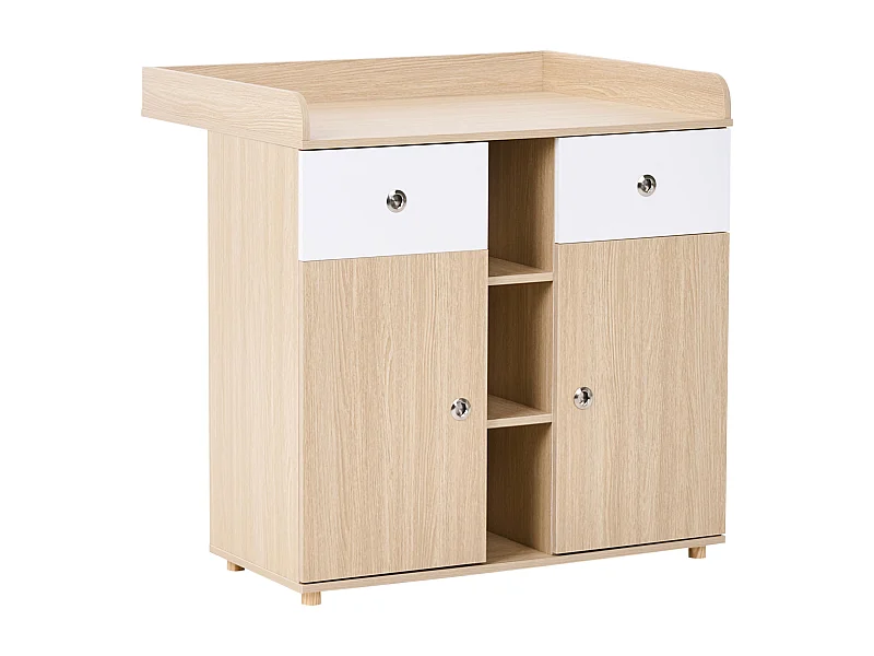 Table à langer DELISLE Marron clair