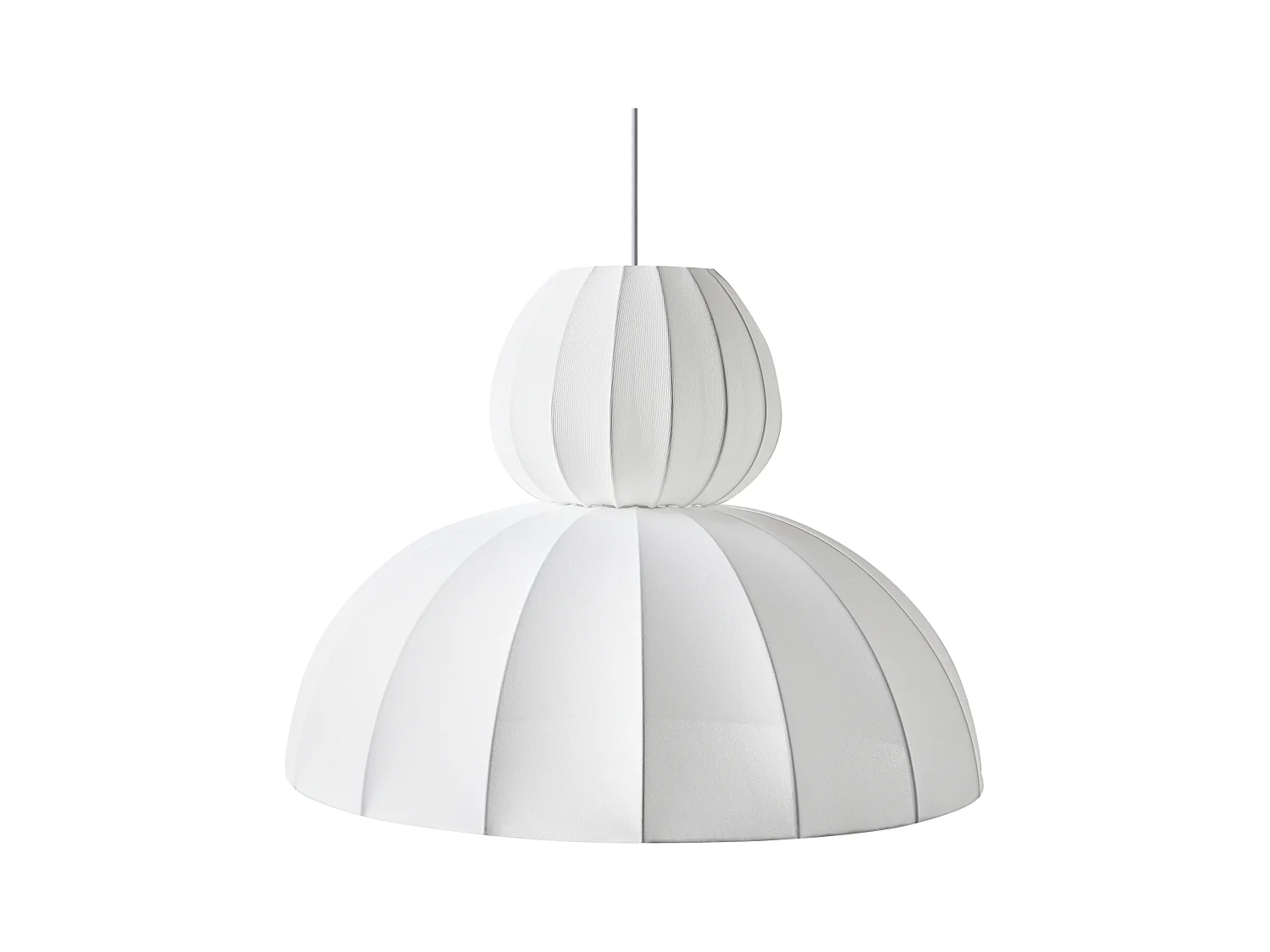 Lampe suspension GOELETTE Viscose Blanc