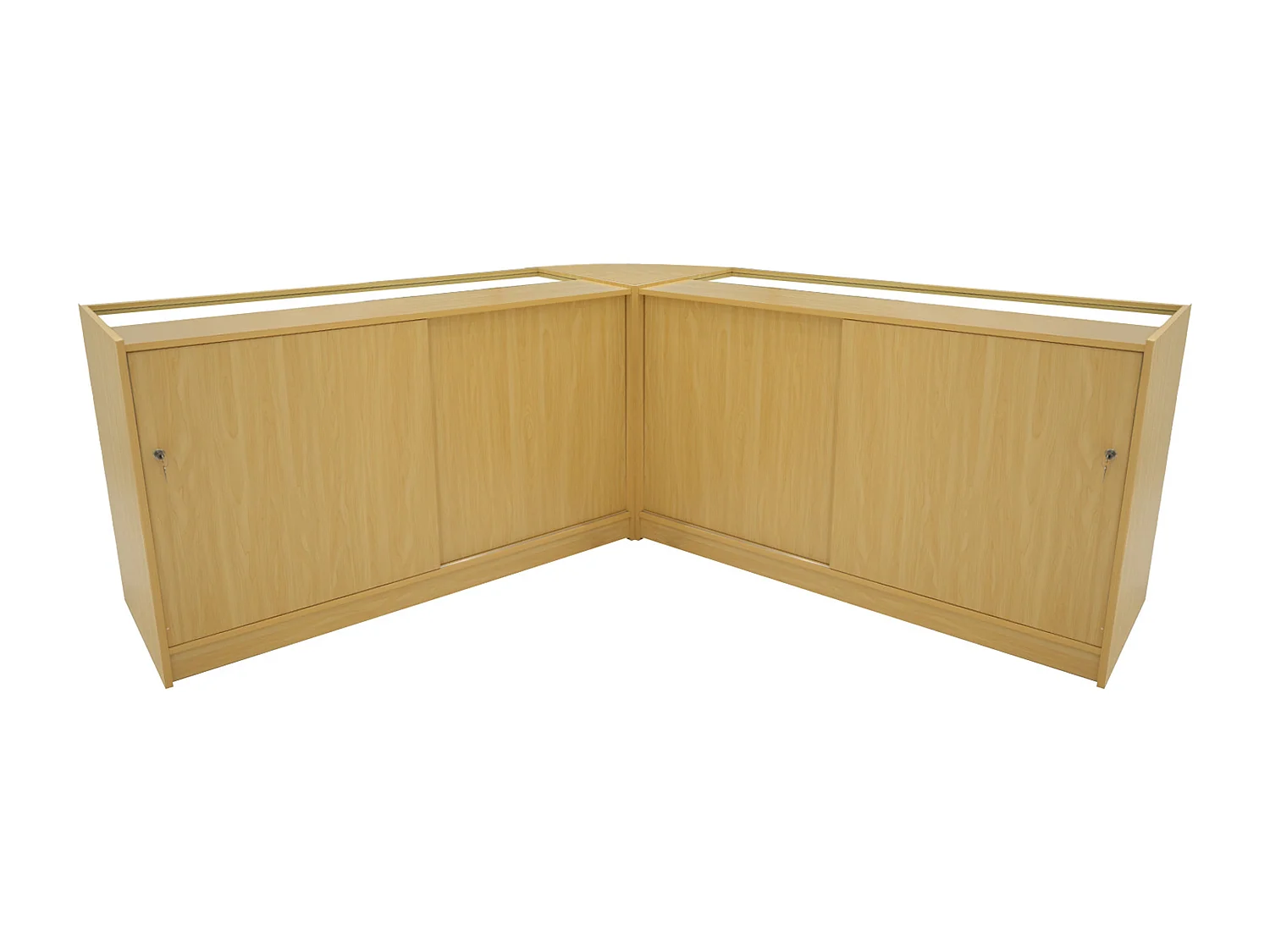 Triton LED Winkel Toonbank Set K1500, B1500 & CM60 - Esdoorn