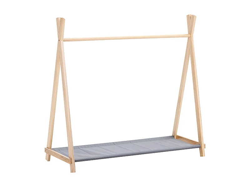 Porte-manteau pour enfants CREE Marron clair