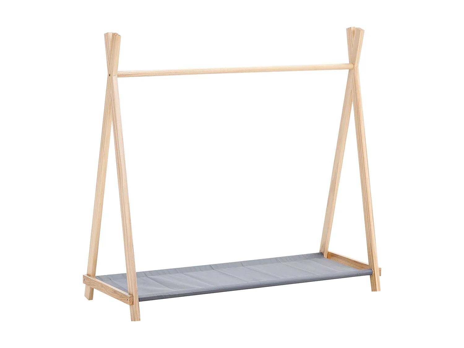 Porte-manteau pour enfants CREE Marron clair