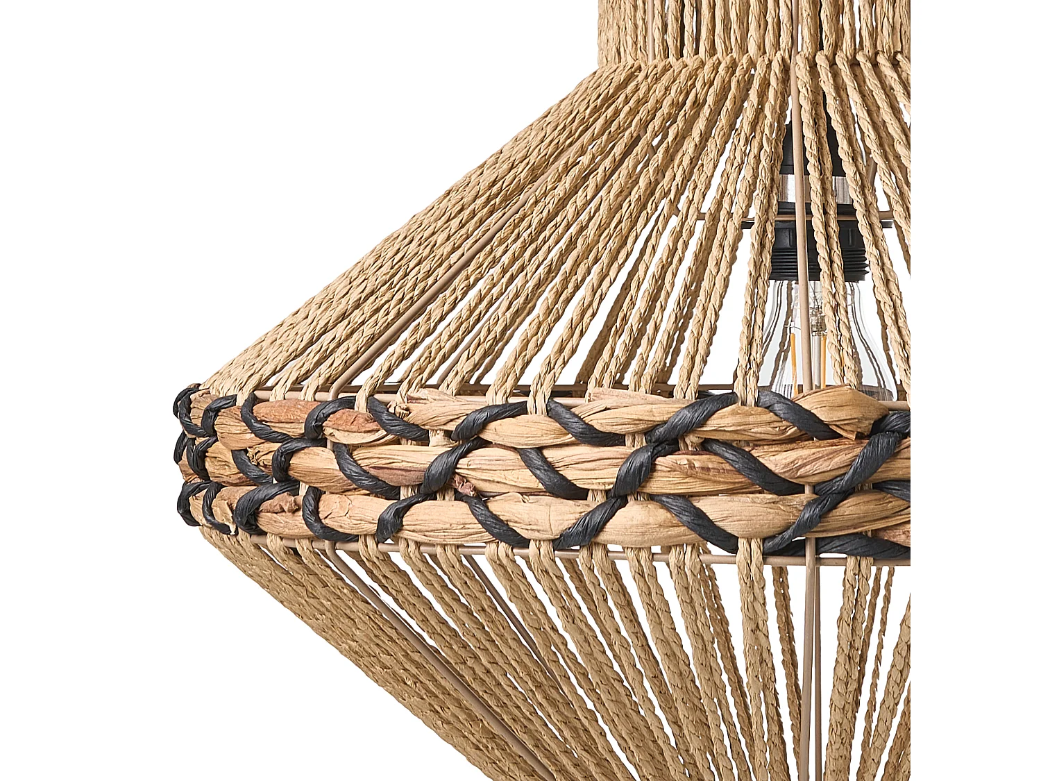 Pendant Lamp RABACCA Paper Rope Natural