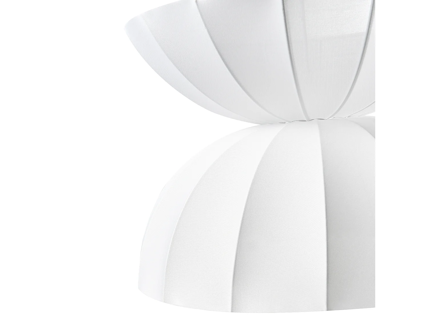 Lampe suspension DEBONS Viscose Blanc