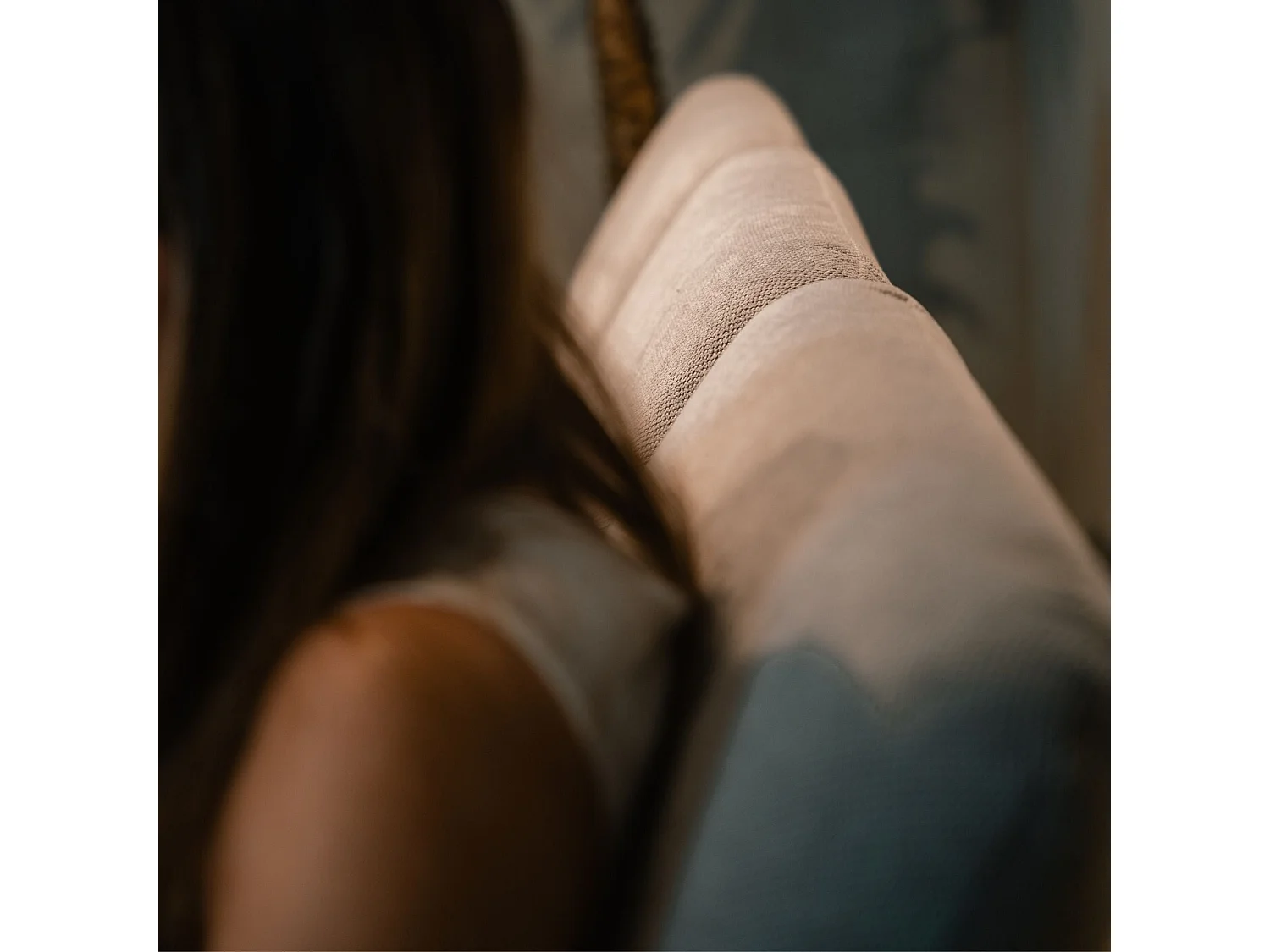 BUDWING Canapé-Lit Chaise Longue Morgan Beige - 4 Places - 236x148x95 cm