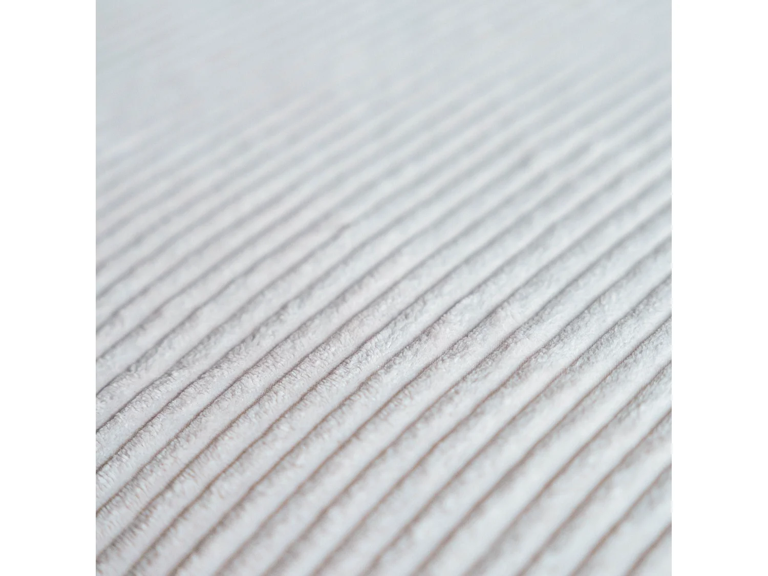 BUDWING Canapé-Lit Chaise Longue Lauren Beige - 4 Places - 269x158x96 cm