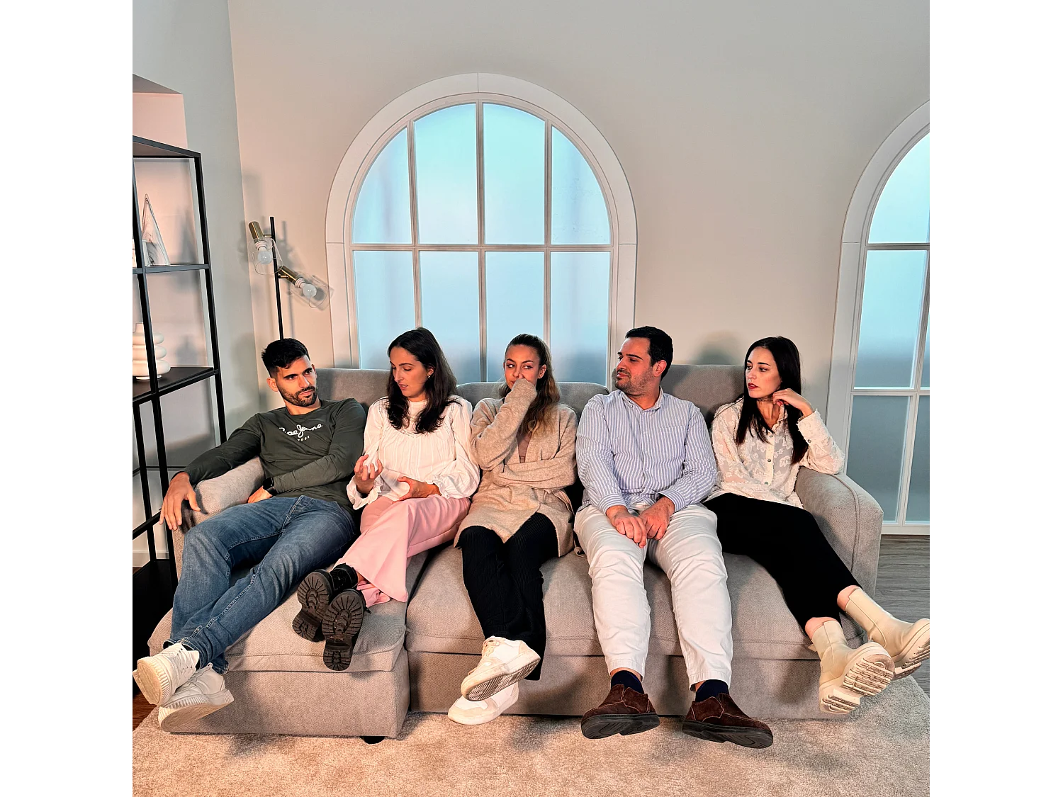 Divano 3 posti Beige - chaise reversibile lato destro/sinistroche con letto ad apertura facile (245 x 162 x 90 cm) - VOGUE