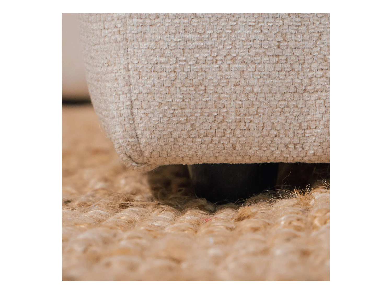 BUDWING Canapé Modulaire Taylor Beige - 7 Places - 265x247x80 cm