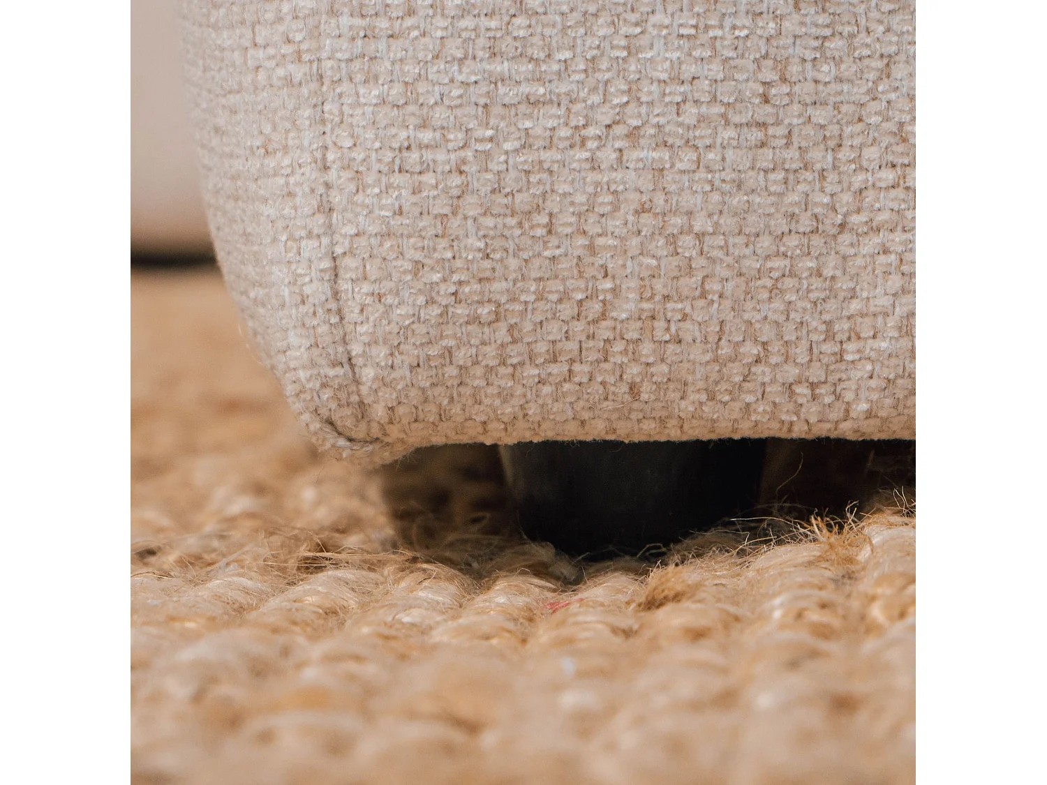 BUDWING Canapé Modulaire Taylor Beige - 7 Places - 265x247x80 cm