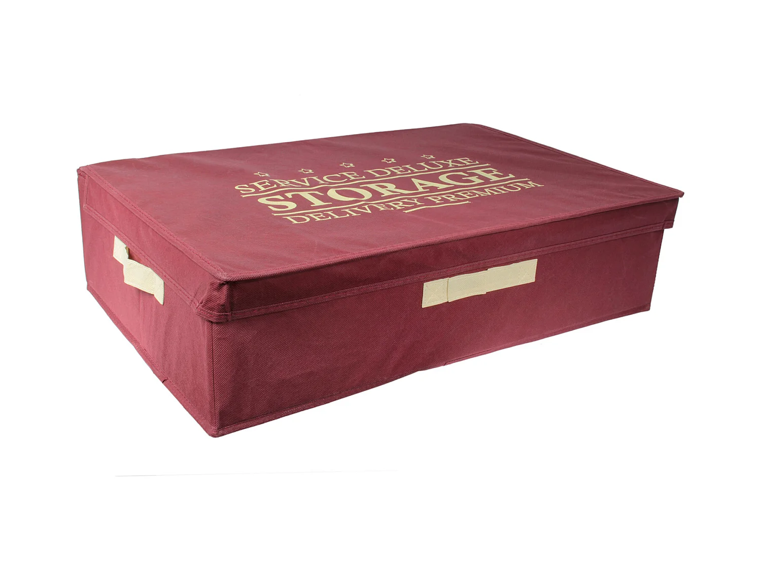 Boite De Rangement Pliable Bordeaux 38l